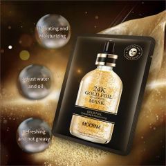 24K Altın Hyaluronik Asit Yüz Maskesi