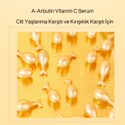Yaşlanma ve Kırışıklık Karşıtı Fulleren Yüz Kapsül Serumu (0.34g*30 adet)