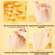 Yaşlanma ve Kırışıklık Karşıtı Fulleren Yüz Kapsül Serumu (0.34g*30 adet)