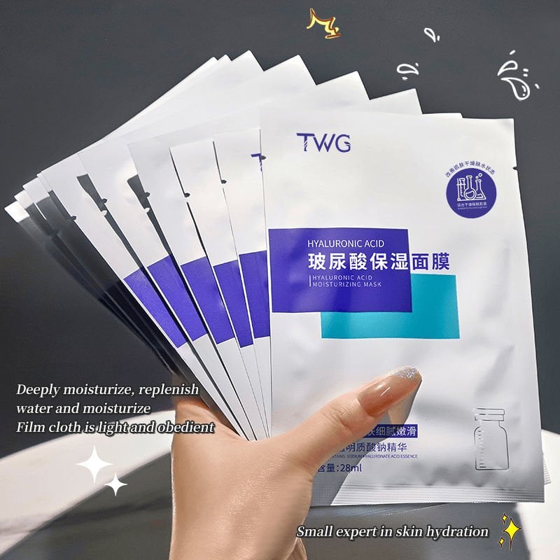 Nemlendirici Hyaluronik Asit Yüz Maskesi