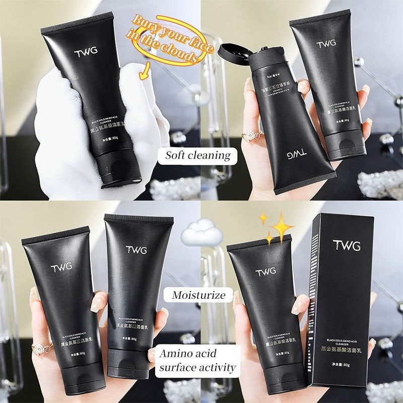 Siyah Amino Asit Yüz Temizleyici 80g