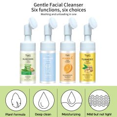 Fırçalı Yüz Temizleme Köpüğü 150ml Aloe Vera