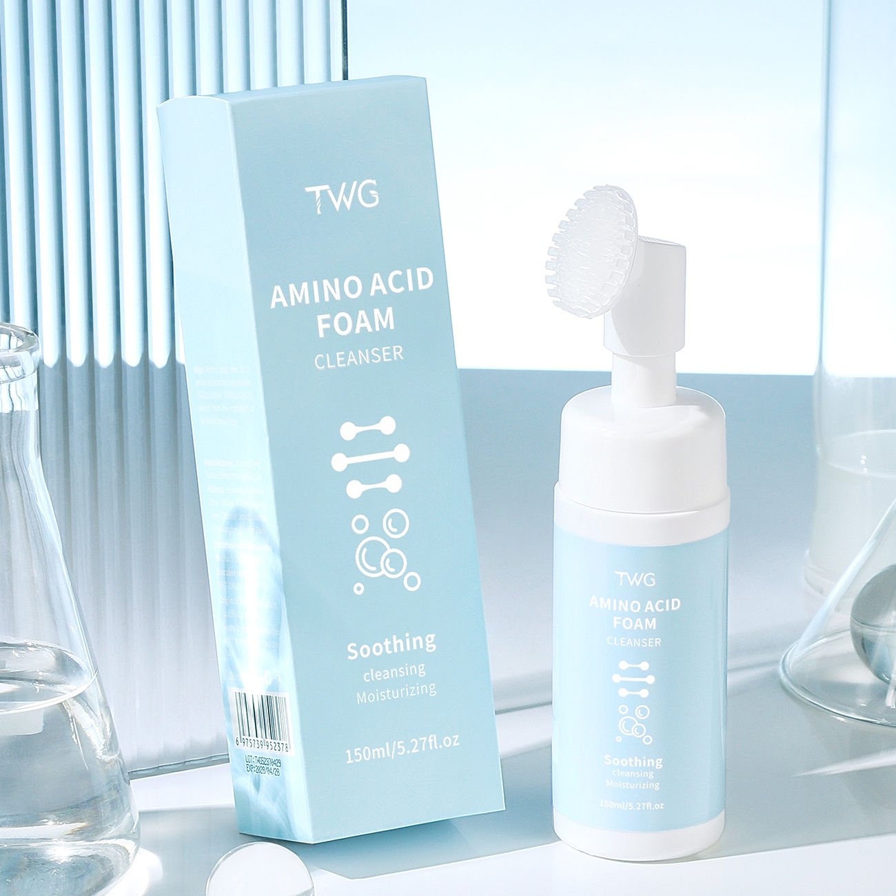 Fırçalı Yüz Temizleme Köpüğü 150ml Amino Asit