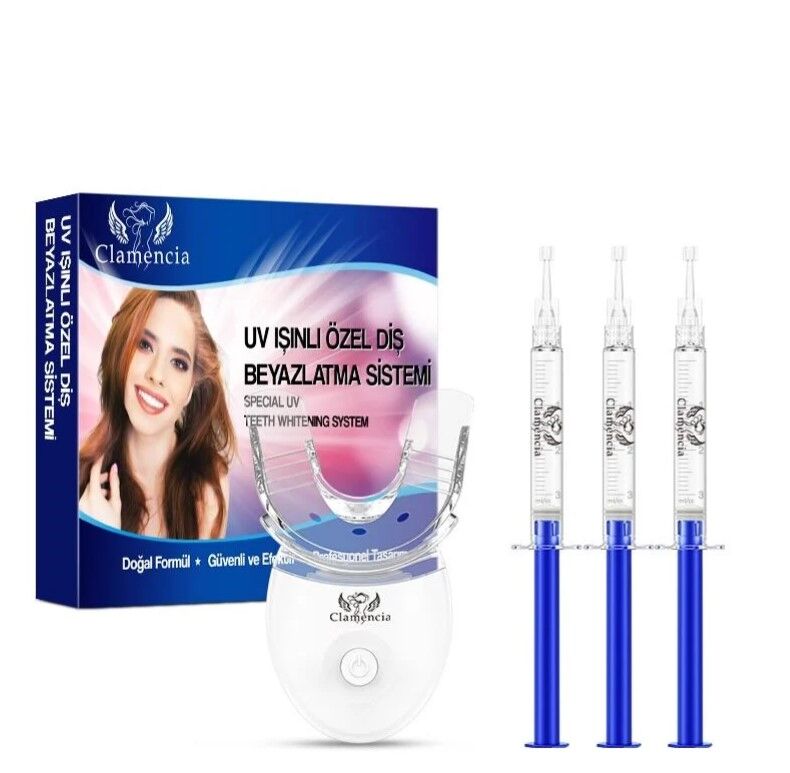Özel UV Işınlı Diş Beyazlatma Seti